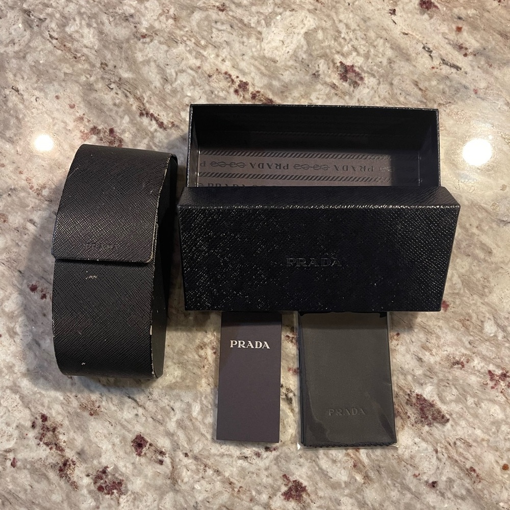 Prada Black and Brown Havana Sunglasses - Picture 7 of 10